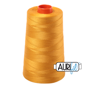Aurifil 50wt Cotton Mako 2140 Orange Mustard - 5900m Cone