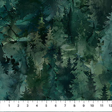 Northern Peaks Packed Trees Pine DP25169-74