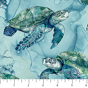 Sea Breeze DP27097-44 Turtles