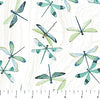 Tranquil Waters : Dragonflies On White DP27209-10