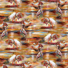 Tranquil Tides : Egrets DP27613-55