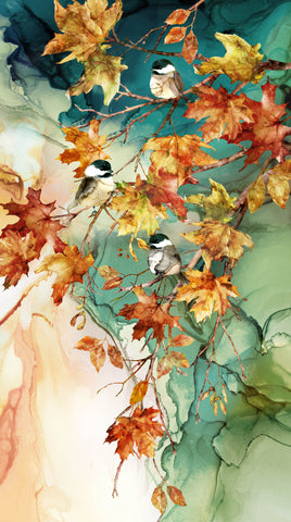 Autumn Breeze : 24" Panel
