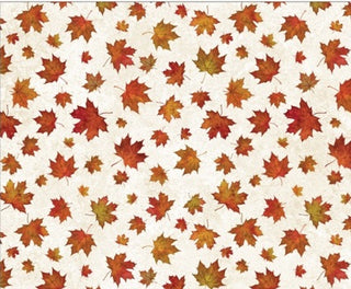 Oh Canada 13  : Stonehenge Med Leaves Beige DP28084-12