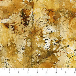 Misty Morning : Trees Ochre