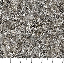 Misty Morning : Branches Charcoal