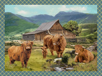 Highland Home : 32" Panel