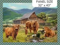 Highland Home : 32" Panel