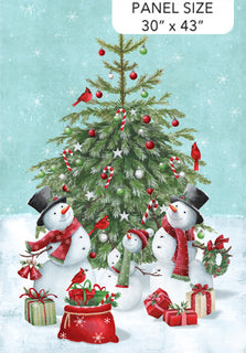 Holly Jolly : Snowman Panel