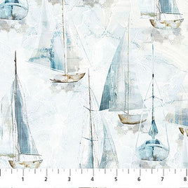 Smooth Sailing : Sm Sail Boats White