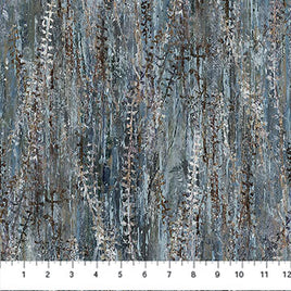 Poppy Meadow : Meadow Texture Dk Blue