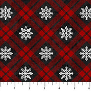 Cozy Up Flannel  : Red Black Plaid F25278-24
