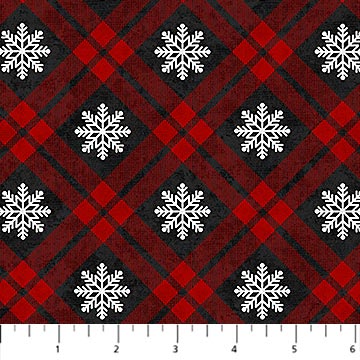 Cozy Up Flannel  : Red Black Plaid F25278-24