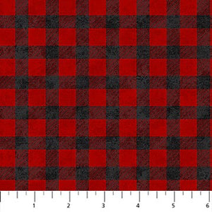 Cozy Up Flannel  : Buffalo Check Red F25279-24