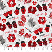 Cozy Up Flannel  : Mittens F25517-91