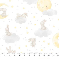 Snuggle Bunny Flannel  : 36" Panel 26660-10