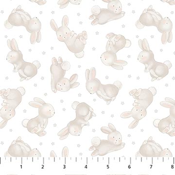 Snuggle Bunny Flannel  : Bunnies F26663-10