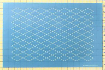 Full Line Stencil Diamond Grid