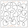 Quilting Service Pantograph : Heart Meander