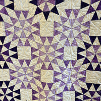 Purple Kaleidoscope Quilt