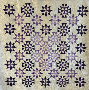 Purple Kaleidoscope Quilt