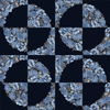 Dots and Holes : Indigo Panel 8150P-77