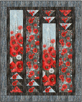 Poppy Meadow : Ingots 54.5 x 67.5