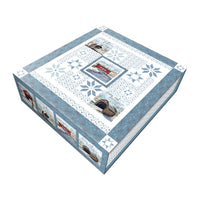 Covered Bridges In Winter : Quilt Kit 69x69