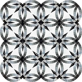 PreOrder : Quiltworx  Achromatic Dance Quilt Kit 54x54