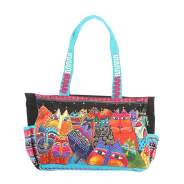 Laurel Burch Bags : Fantasitcats Medium Tote