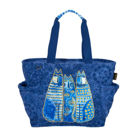 Laurel Burch Bags : Cat Trinity Lg Tote