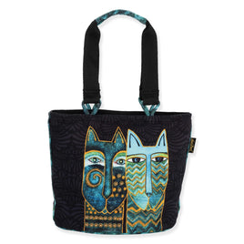 Laurel Burch Bags : Cat Star Gazers Medium Tote