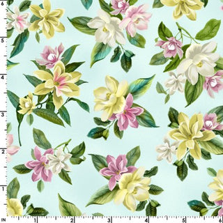 Maywood Lanai : Floral on Blue MASD10223-Q