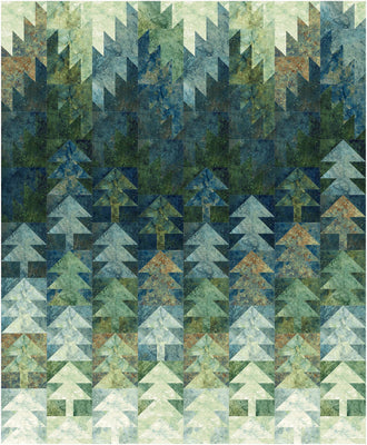 Misted Pines 2.0  Quilt Kit (2 Sizes)