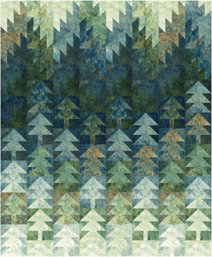 Misted Pines 2.0  Quilt Kit (2 Sizes)