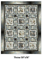 Pedigree : Frames Quilt Kit (2 Sizes)