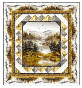 Misty Morning  : Misty Morning Quilt Kit (2 Sizes)