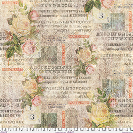 Tim Holtz Foundations : Rose Parcel PWTH035.8MULT