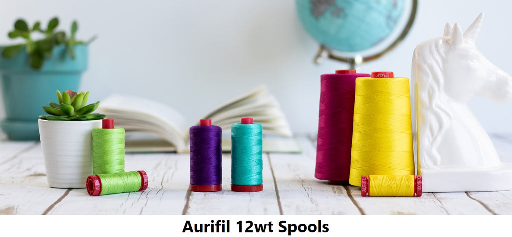 Aurifil Pre-Order Event : 12wt Spools