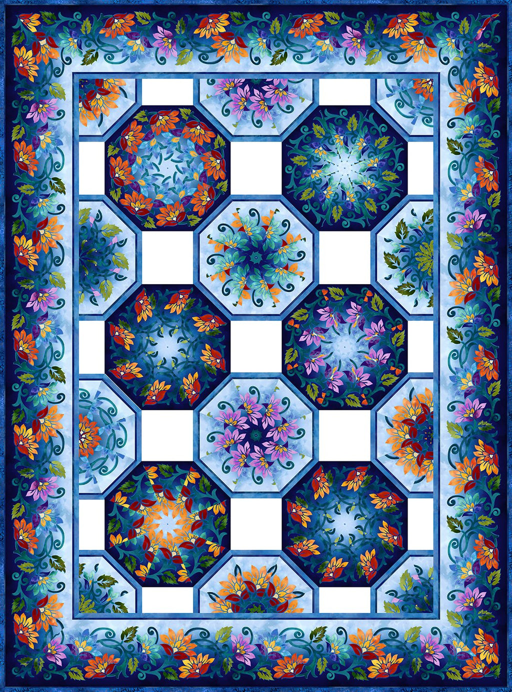 In The Beginning : Kaleidoscope Pattern