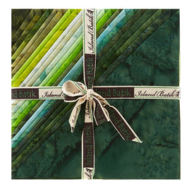 Island Batiks : 10" Squares Glorious Greens