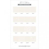 Maywood Solitaire Soft White 5" Squares