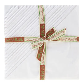 Island Batiks : 10" Squares Solid White