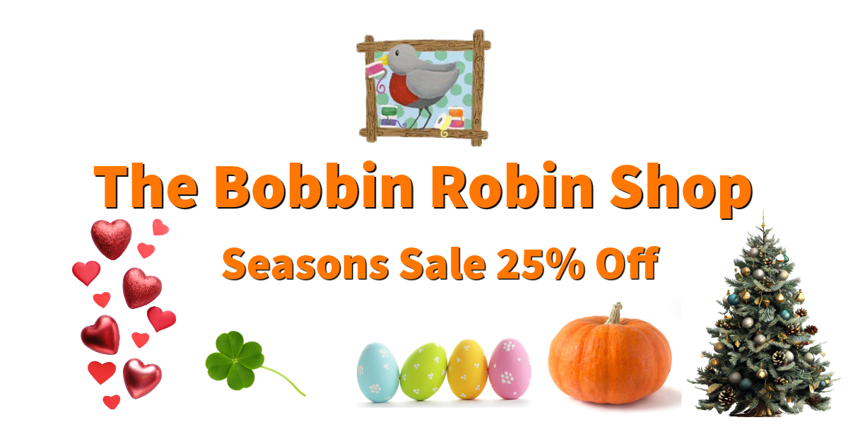 Robin. Shop Sign Reviews | The Bobbin Robin Shop