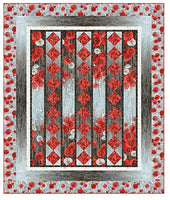Poppy Meadow : Shadow Play Quilt Kit (4 Sizes)