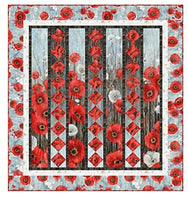 Poppy Meadow : Shadow Play Quilt Kit (4 Sizes)