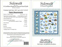 Quilting Renditions : Sidewalk