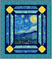 Starry Night : Slider Quilt Kit 72 x 82