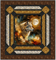 Twilight Pack  : Wolf Quilt Kit 76 x 82 (2 Colorways)