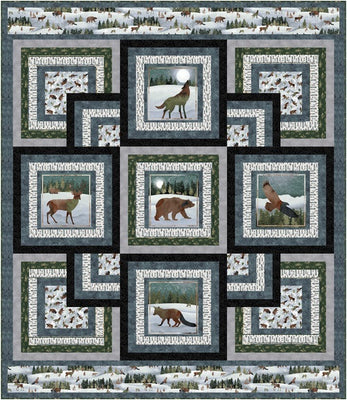 Moonlight Stroll : Step Into Moonlight Quilt Kit