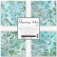 Artisan Batiks: Morning Mist 10" Squares